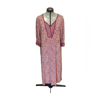 Patio casuals vintage beaded  hostess dress